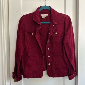 A.M.I. Burgundy Jacket